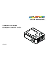 Предварительный просмотр 34 страницы Digital Projection E-Vision 6000 Series User Manual