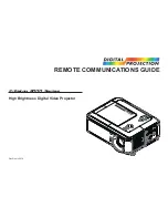 Предварительный просмотр 56 страницы Digital Projection E-Vision 6000 Series User Manual