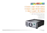 Digital Projection E-Vision Laser 10K Series Installation And Quick Start Manual preview