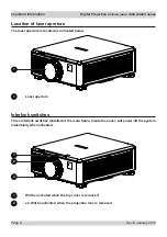 Preview for 8 page of Digital Projection E-Vision Laser 7500 Series Important Information Manual