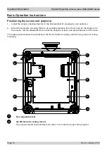 Preview for 12 page of Digital Projection E-Vision Laser 7500 Series Important Information Manual