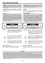 Preview for 3 page of Digital Projection HIGHlite 10000Dsx+ User Manual