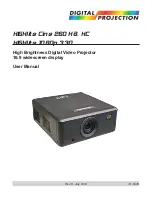 Preview for 1 page of Digital Projection HIGHlite 1080p 330 User Manual