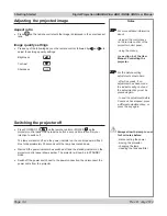 Preview for 40 page of Digital Projection HIGHlite 1080p 330 User Manual