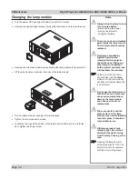 Preview for 72 page of Digital Projection HIGHlite 1080p 330 User Manual