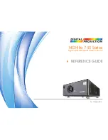 Preview for 84 page of Digital Projection HIGHlite 740 1080p Installation And Quick Start Manual