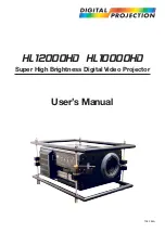 Preview for 1 page of Digital Projection HIGHLite1400HD User Manual