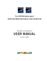 Digital Projection LIGHTNING 10sx User Manual preview