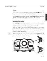 Предварительный просмотр 22 страницы Digital Projection LIGHTNING 10sx User Manual