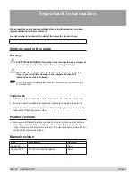 Preview for 5 page of Digital Projection LIGHTNING 30/40/45-1080p User Manual