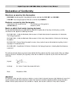 Preview for 3 page of Digital Projection Lightning 30sx+m User Manual