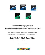 Preview for 1 page of Digital Projection lightning series User Manual