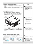 Предварительный просмотр 2 страницы Digital Projection M-Vision 1080p-260 series Getting Started