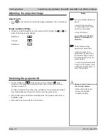 Preview for 40 page of Digital Projection M-Vision Cine 230 User Manual