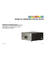 Preview for 46 page of Digital Projection M-Vision LED+IR series Installation And Quick Start Manual