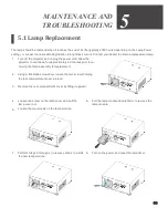 Предварительный просмотр 51 страницы Digital Projection M-Vision Operation Manual