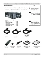 Preview for 20 page of Digital Projection TITAN Dual Fastframe User Manual