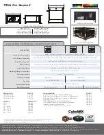 Preview for 2 page of Digital Projection TITAN SX+ 500 Specifications