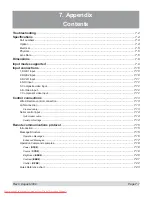 Preview for 123 page of Digital Projection TITAN SX 600 User Manual