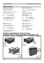 Preview for 2 page of Digital Projection TITAN sx+ Pro Series 3 Important Information Manual