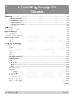 Preview for 43 page of Digital Projection TITAN XG-500 User Manual