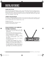 Предварительный просмотр 4 страницы Digital Reference DR-4000 Series Manual