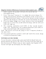 Preview for 5 page of digital snitch PEB900 User Manual