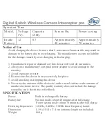 Preview for 9 page of digital snitch PEB900 User Manual