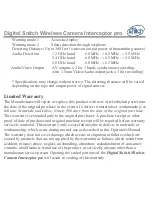 Preview for 10 page of digital snitch PEB900 User Manual