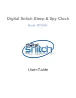 digital snitch PED689 User Manual preview