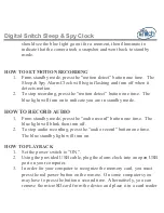 Preview for 4 page of digital snitch PED689 User Manual