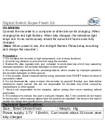 Preview for 5 page of digital snitch Super Flash 2.0 PER359 User Manual