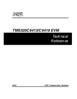 Preview for 1 page of Digital Spectrum TMS320C6413 Technical Reference