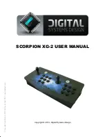 Предварительный просмотр 1 страницы Digital Systems Design SCORPION XG-2 User Manual