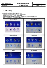 Preview for 9 page of Digital Touch Systems DTS-6560KN User Manual