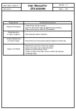 Предварительный просмотр 17 страницы Digital Touch Systems DTS-6560KN User Manual