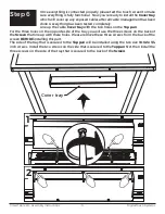 Предварительный просмотр 9 страницы Digital Touch Systems TILTED TABLE KIT Assembly Instructions Manual