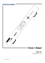 Preview for 1 page of Digital View DRR-113 Owner'S Manual