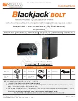 Preview for 1 page of Digital Watchdog Blackjack bolt DW-BJB0LT12T-LX Quick Start Manual