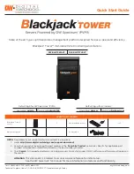 Digital Watchdog Blackjack Tower DW-BJMTC5204T Quick Start Manual preview