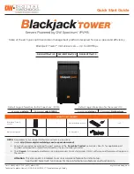 Preview for 1 page of Digital Watchdog Blackjack Tower Quick Start Manual