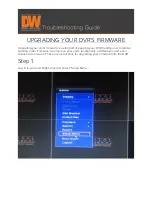 Предварительный просмотр 30 страницы Digital Watchdog DW-VC16 series Troubleshooting Manual