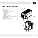 Preview for 5 page of Digital Watchdog DWC-C232D Manual