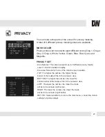 Preview for 21 page of Digital Watchdog DWC-D3563D User Manual