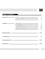 Preview for 3 page of Digital Watchdog DWC-D3661T User Manual