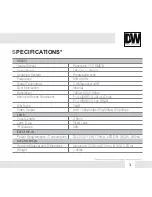 Preview for 15 page of Digital Watchdog DWC-MC753WTIR User Manual