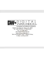 Preview for 16 page of Digital Watchdog DWC-MC753WTIR User Manual