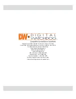 Предварительный просмотр 76 страницы Digital Watchdog DWC-MV421B User Manual