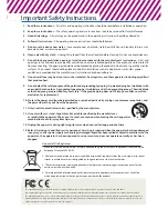 Preview for 3 page of Digital Watchdog DWC-PB6M4T User Manual