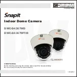 Preview for 1 page of Digital Watchdog INFINITY Snapit DWC-D4367WD Manual